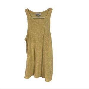 VERONICA M Large Yellow Tank‎ Top